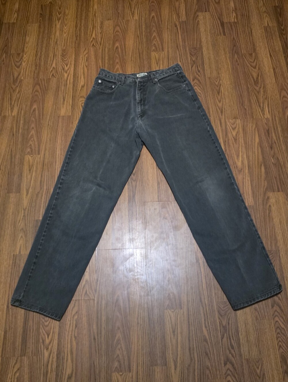 Vintage Guess USA Olive Green 90s Grunge Denim Jeans Made in USA 34x34 E77